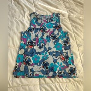 Stitch tank, size medium (7-9) F